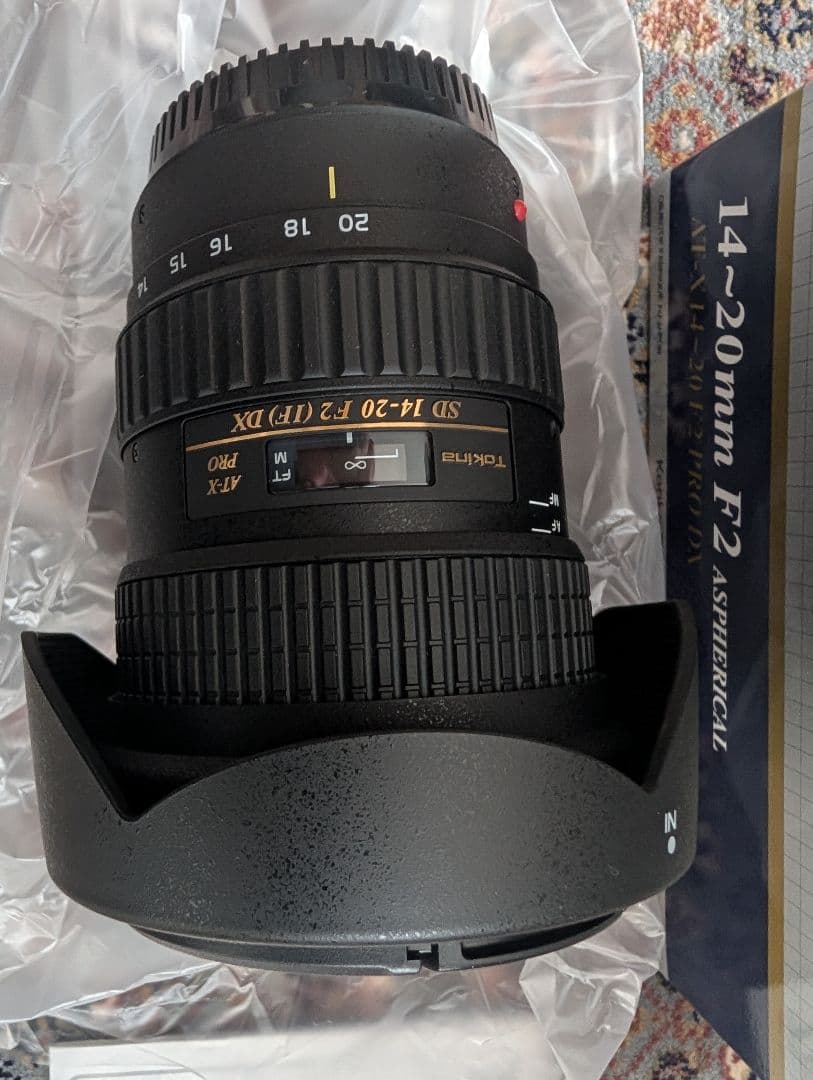 【美品】 AT-X 14-20 F2 PRO DX キヤノンマウント用