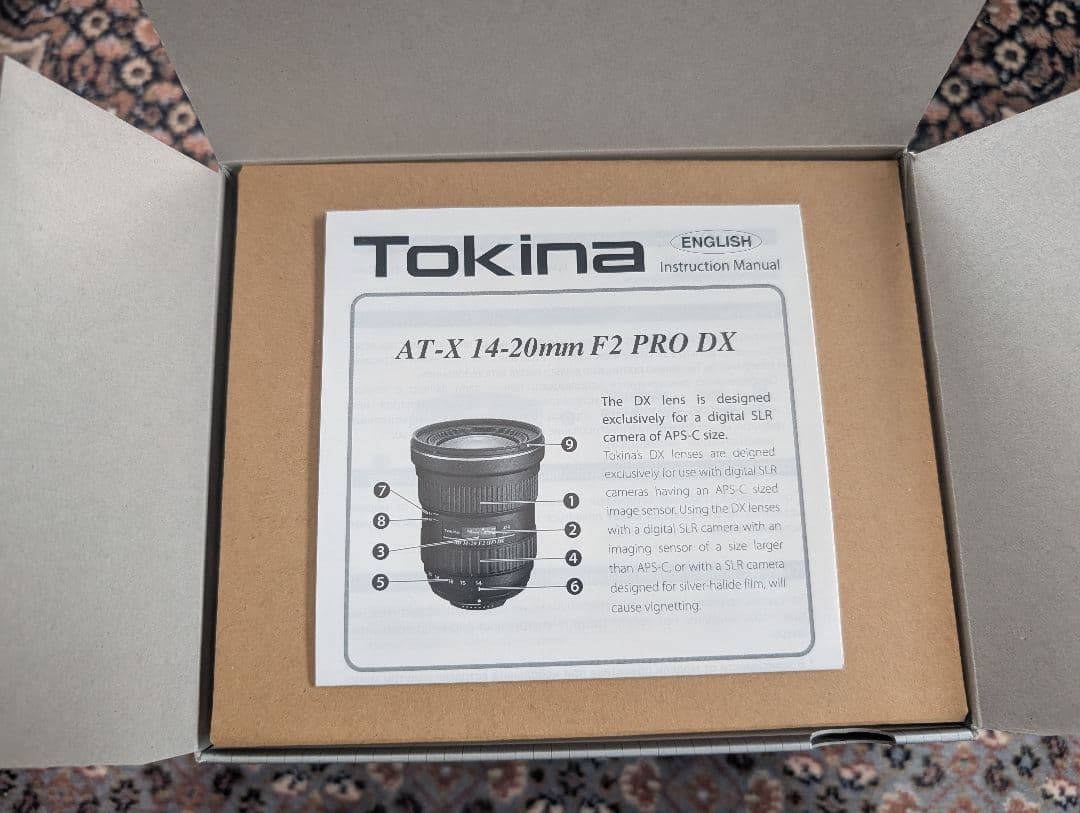 【美品】 AT-X 14-20 F2 PRO DX キヤノンマウント用