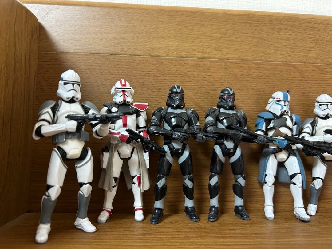 スターウォーズ　ベーシックフィギュア　クローントルーパー　10体