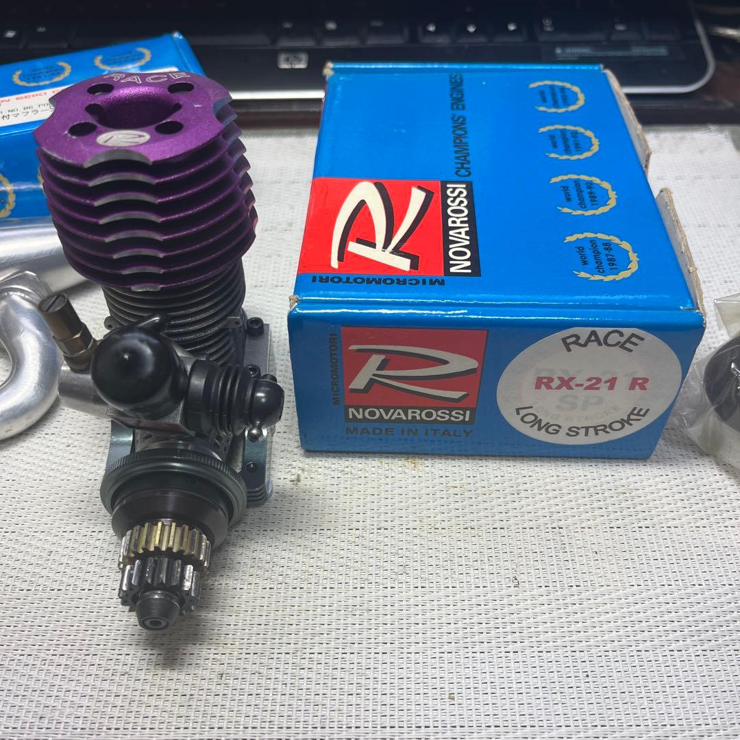 NOVAROSSI RXー21R Race マフラー付き　エンジンセット