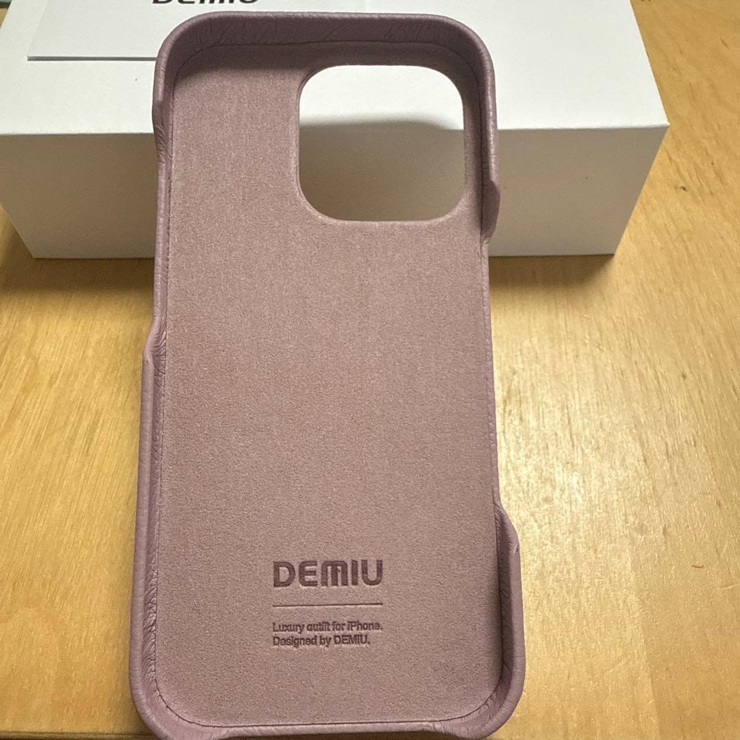 DEMUI iPhone16pro ケース ライラック