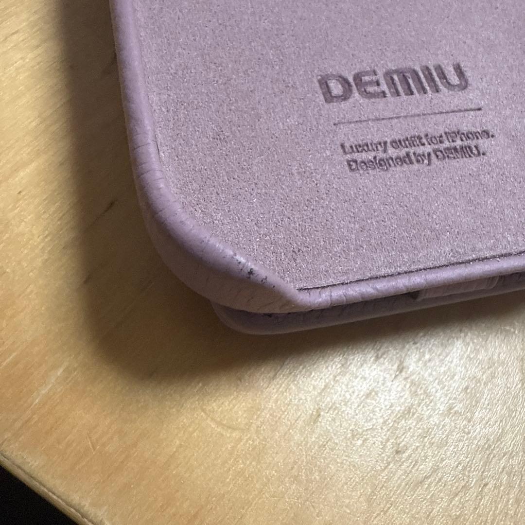 DEMUI iPhone16pro ケース ライラック
