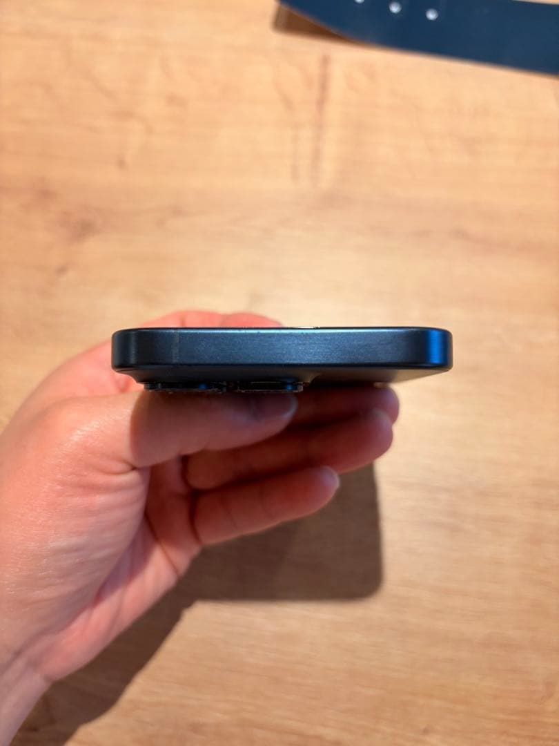 【美品】iPhone 15 Pro 128G ブルーチタニウム