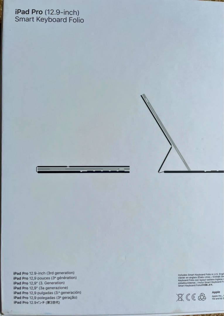 iPad Pro 12.9インチ Smart Keyboard Folio