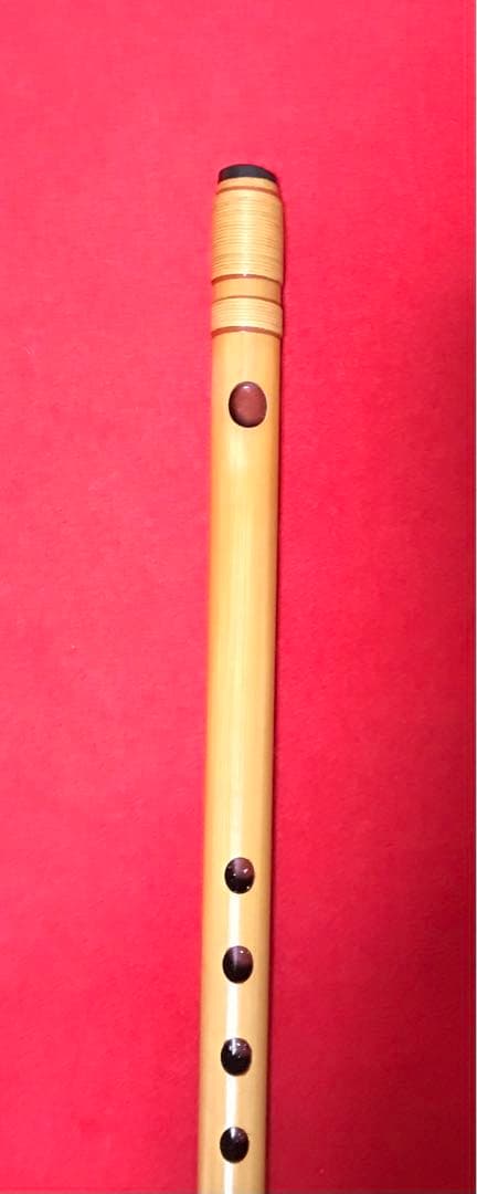 横笛206(篠笛) 9本調子　美品(㐂月)