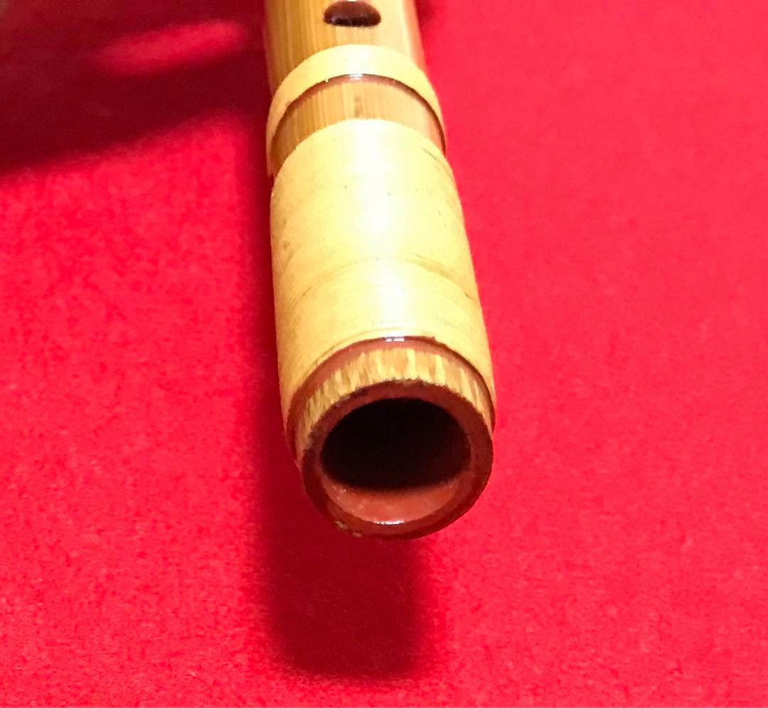 横笛206(篠笛) 9本調子　美品(㐂月)