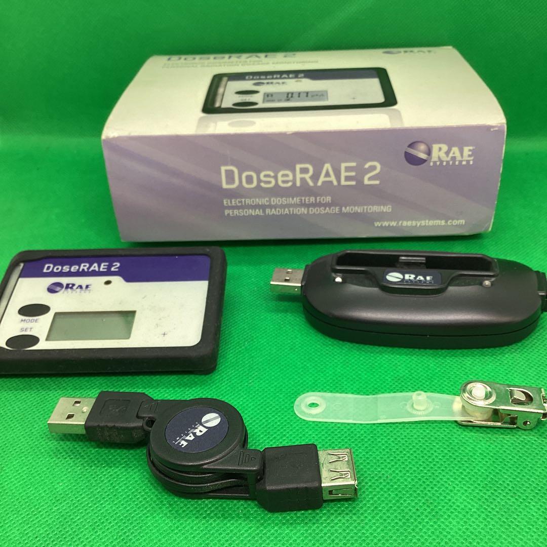 DoseRAE 2 電子線量計　ジャンク品