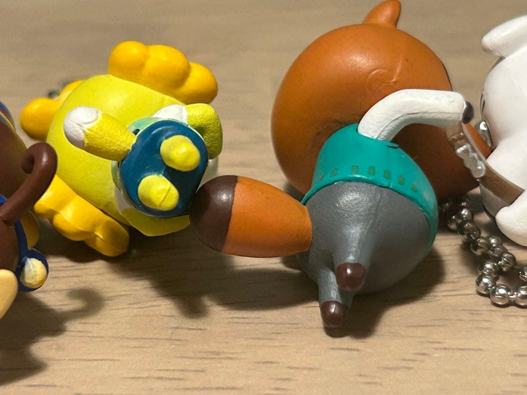 どうぶつの森　キーホルダー　フィギュア　ミニチュア　8体　セット