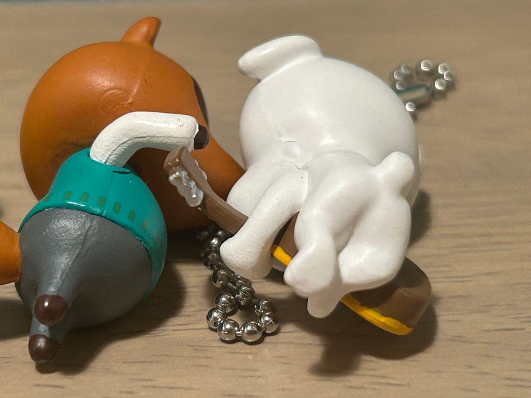 どうぶつの森　キーホルダー　フィギュア　ミニチュア　8体　セット