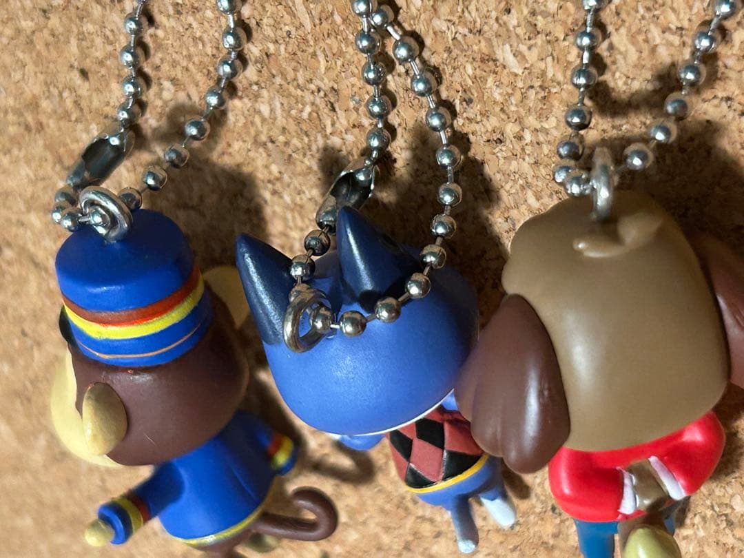 どうぶつの森　キーホルダー　フィギュア　ミニチュア　8体　セット