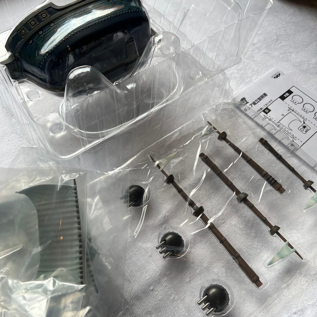 ワンピース 海軍 フィギュア 一番くじ A賞 海軍船 ONEPIECE