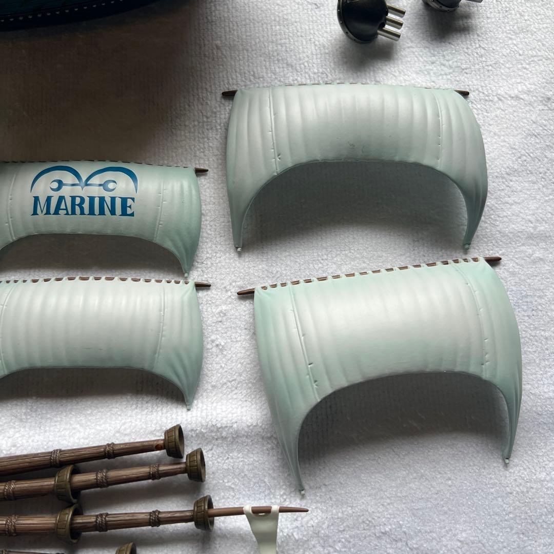 ワンピース 海軍 フィギュア 一番くじ A賞 海軍船 ONEPIECE