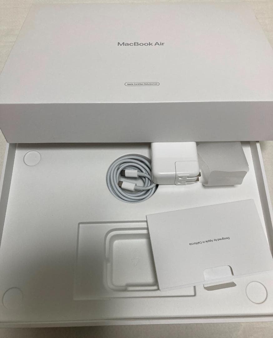美品Apple MacBook Air M1 8GB 512GB シルバー