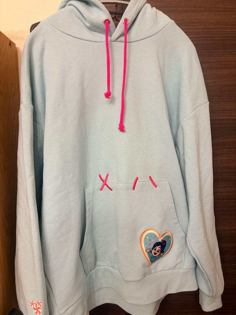 ディズニーランドヴァネロペ＊美品パーカーぬいカチューシャセット