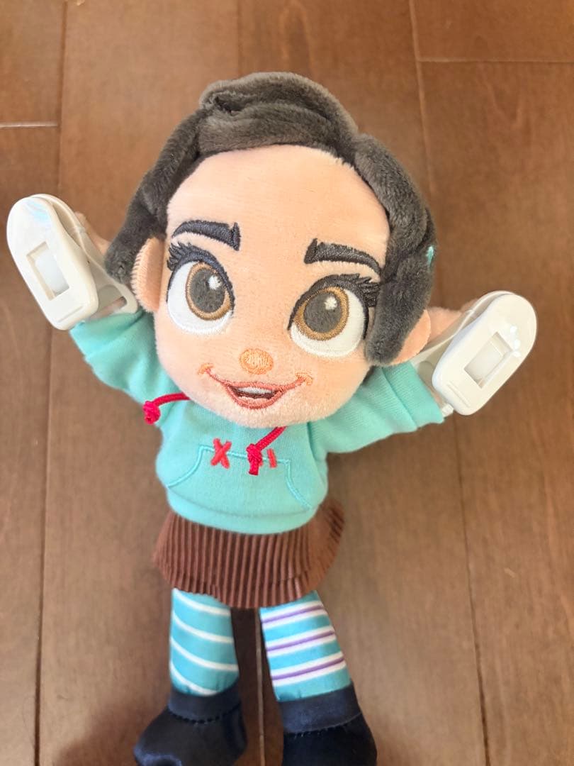 ディズニーランドヴァネロペ＊美品パーカーぬいカチューシャセット