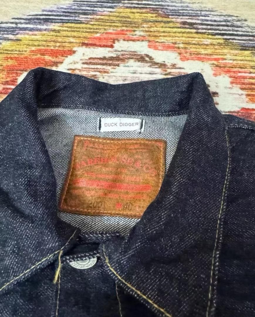 TCB JEANS 30sデニムジャケット、ブランケット付きで冬でも快適。
