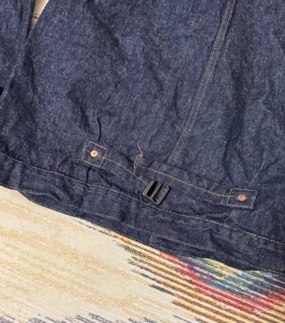 TCB JEANS 30sデニムジャケット、ブランケット付きで冬でも快適。