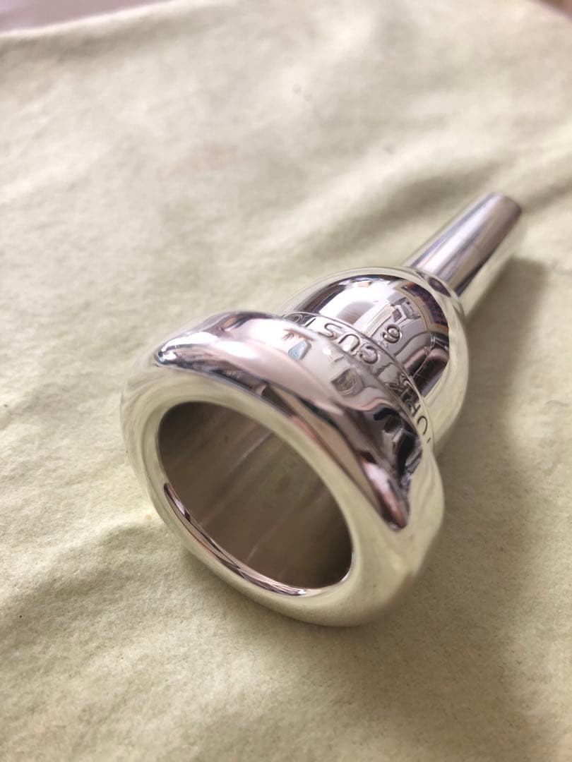 美品/ストーク　STORK CUSTOM トロンボーンマウスピース　６