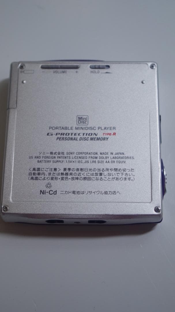 T0816 SONY MZ-E500/E707/E505 MDプレーヤー