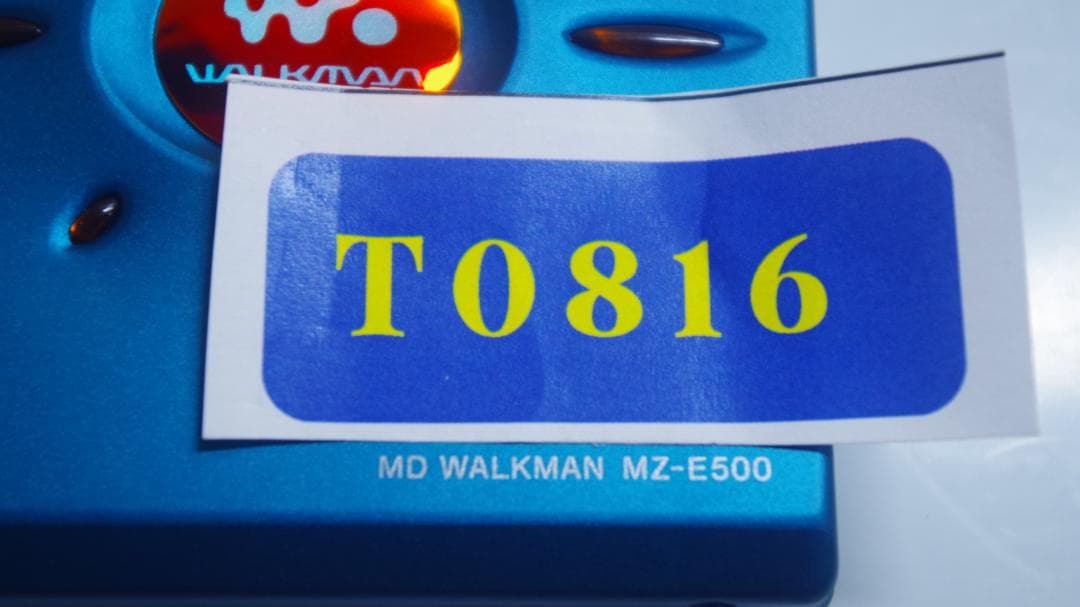 T0816 SONY MZ-E500/E707/E505 MDプレーヤー