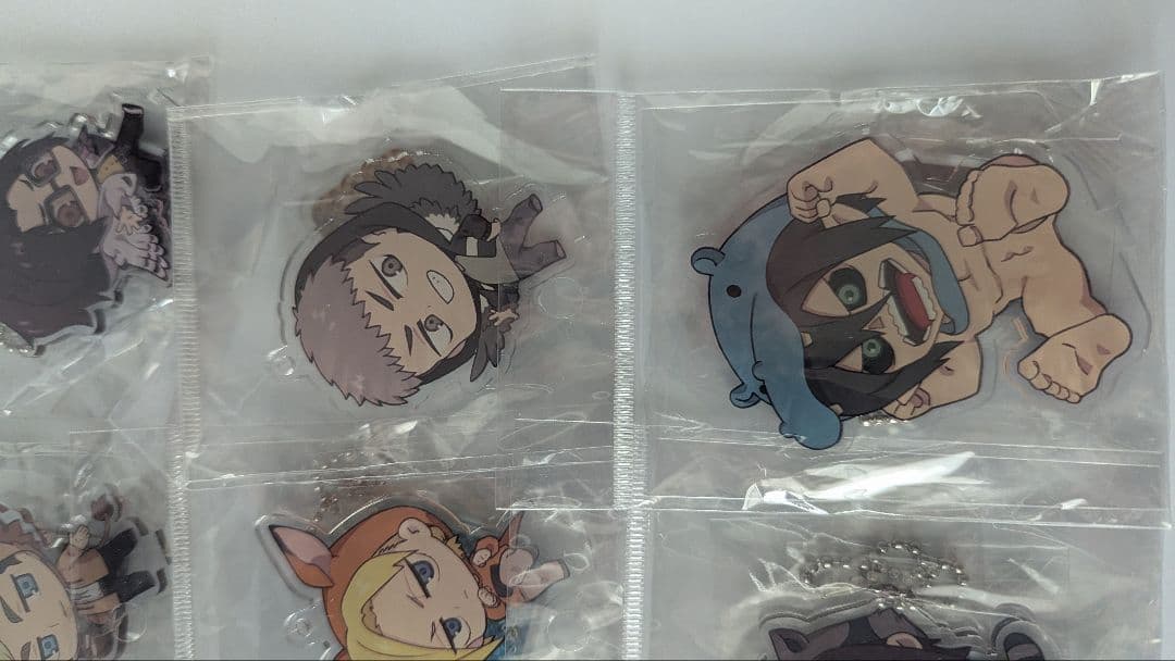 レア　進撃の巨人 東武動物公園 　アクリルキーホルダー 13/15個セット