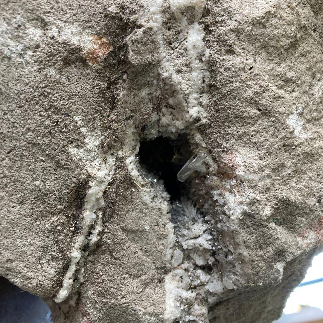 鉱石　細倉鉱山　水晶