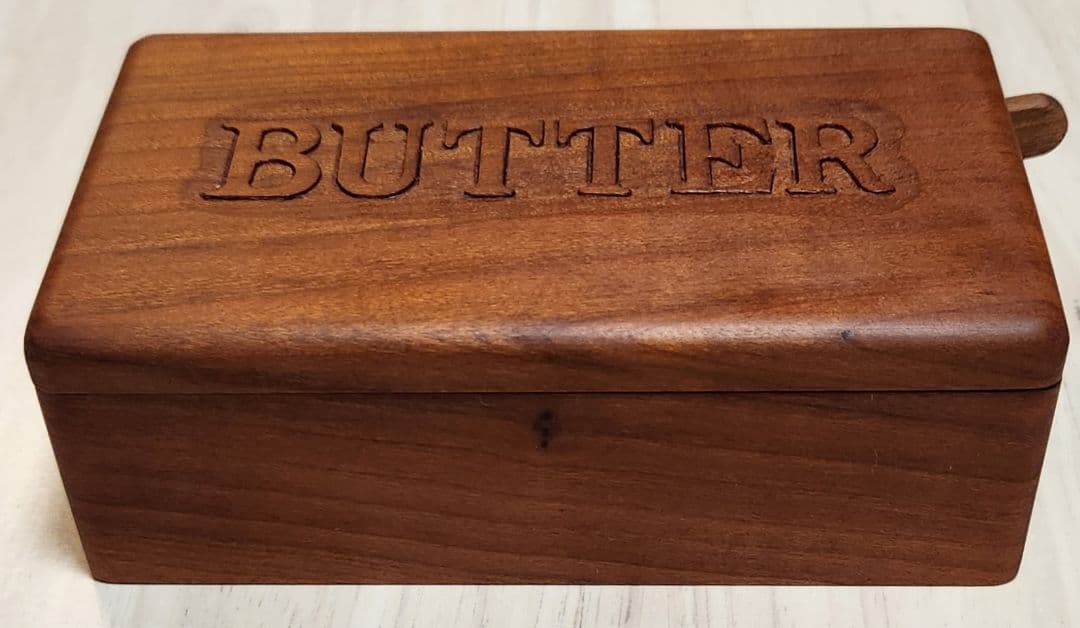 三谷龍二 PERSONA STUDIO 山桜 バターケース&ナイフ ヴィンテージ