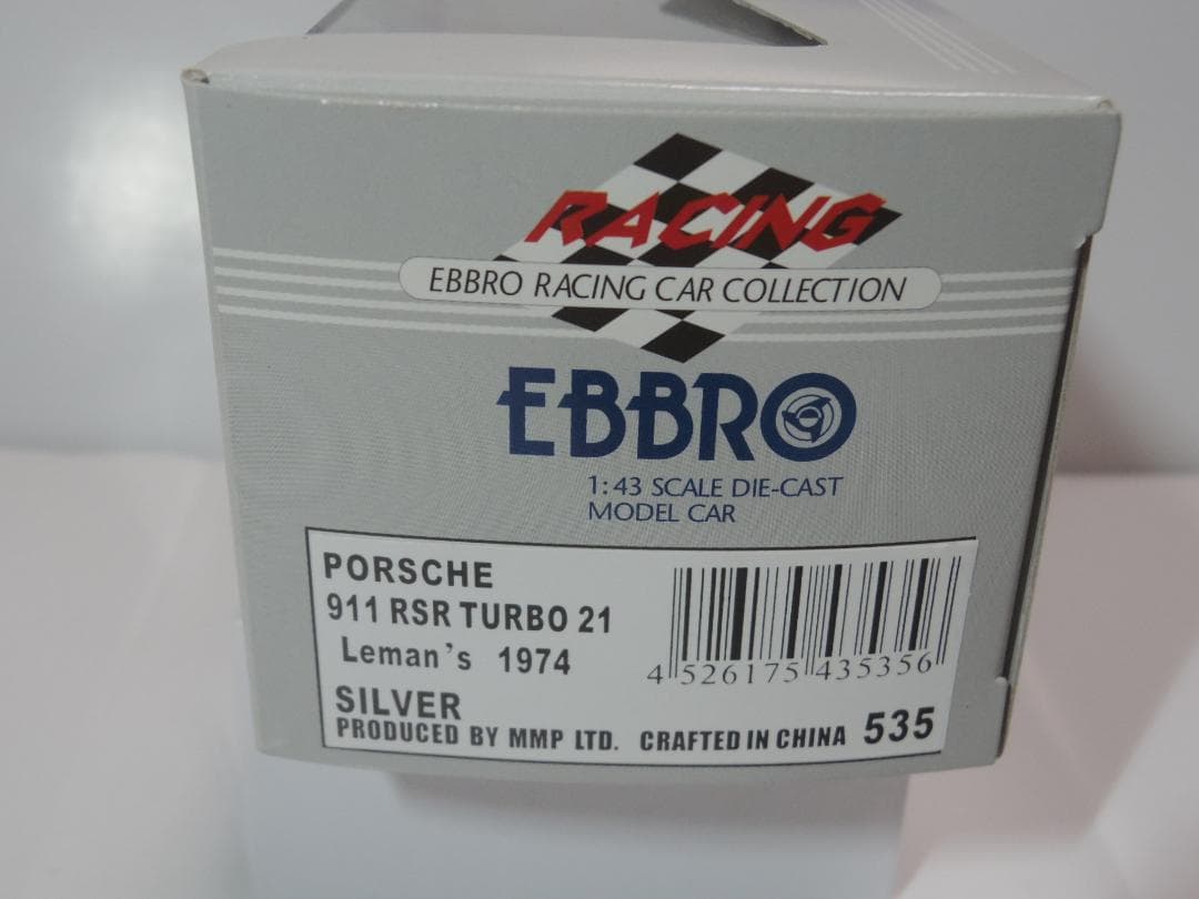 ミニカー EBBRO PORSCHE 911RSR Turbo Le man's 1974