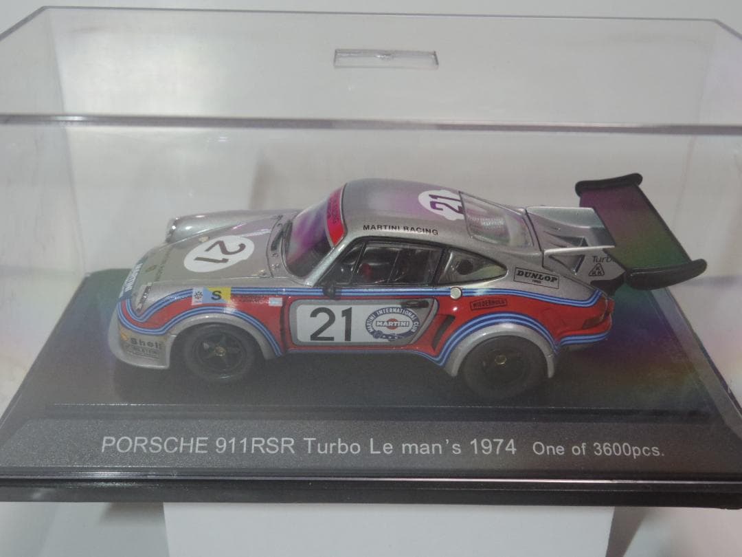 ミニカー EBBRO PORSCHE 911RSR Turbo Le man's 1974