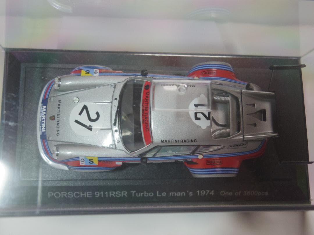 ミニカー EBBRO PORSCHE 911RSR Turbo Le man's 1974