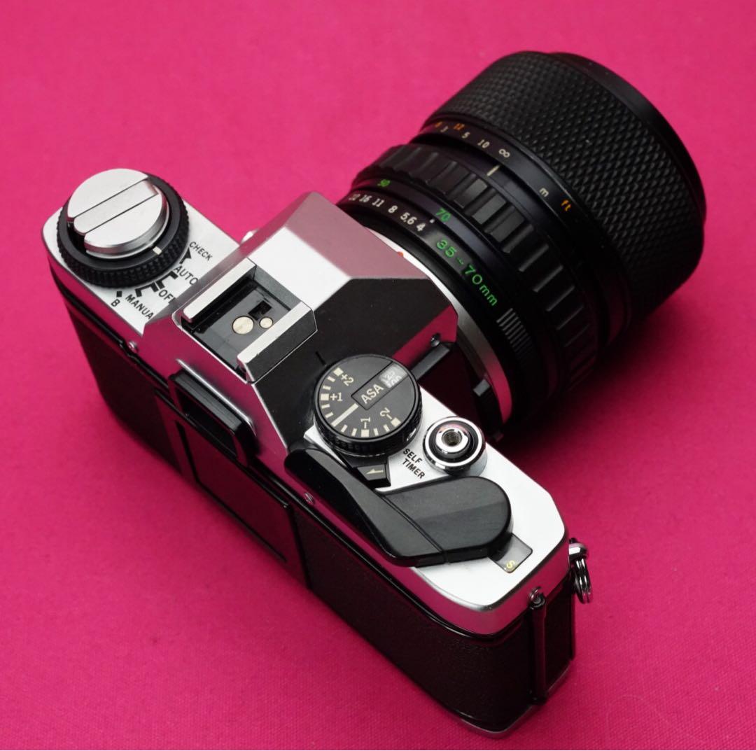 フィルムカメラ名機❤️ダブルレンズセット❤️オリンパスOM-20❤️動作好調