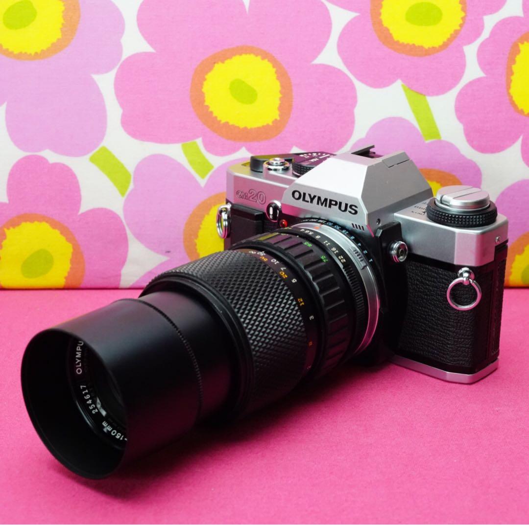 フィルムカメラ名機❤️ダブルレンズセット❤️オリンパスOM-20❤️動作好調