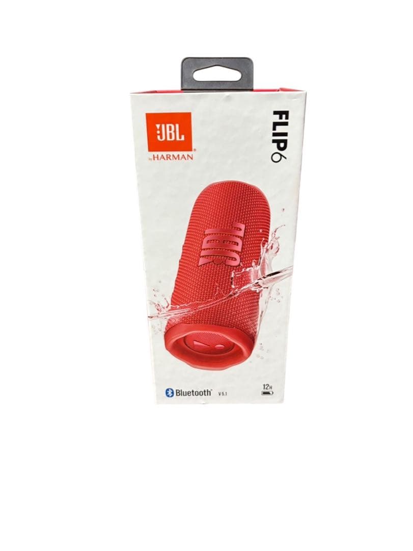 JBL ポータブルウォータープルーフスピーカー JBL Flip 6 Red