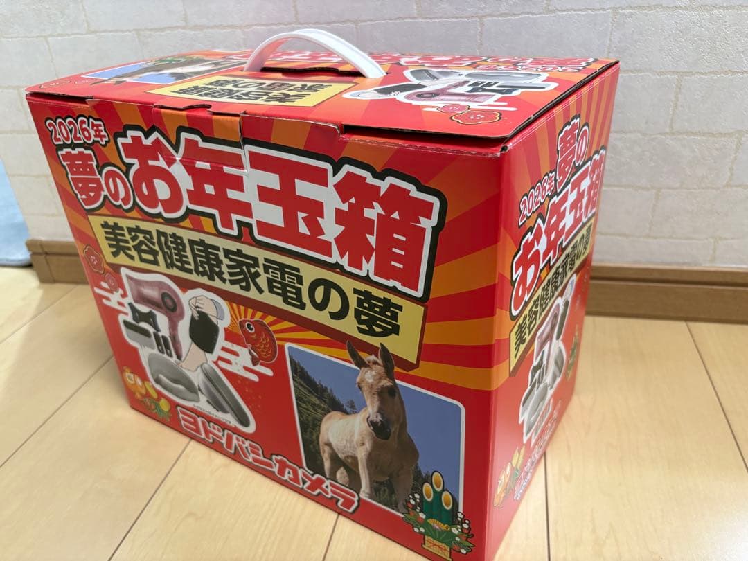 (ヨドバシカメラ)2026年夢のお年玉箱　美容健康家電の夢(中抜きなし)