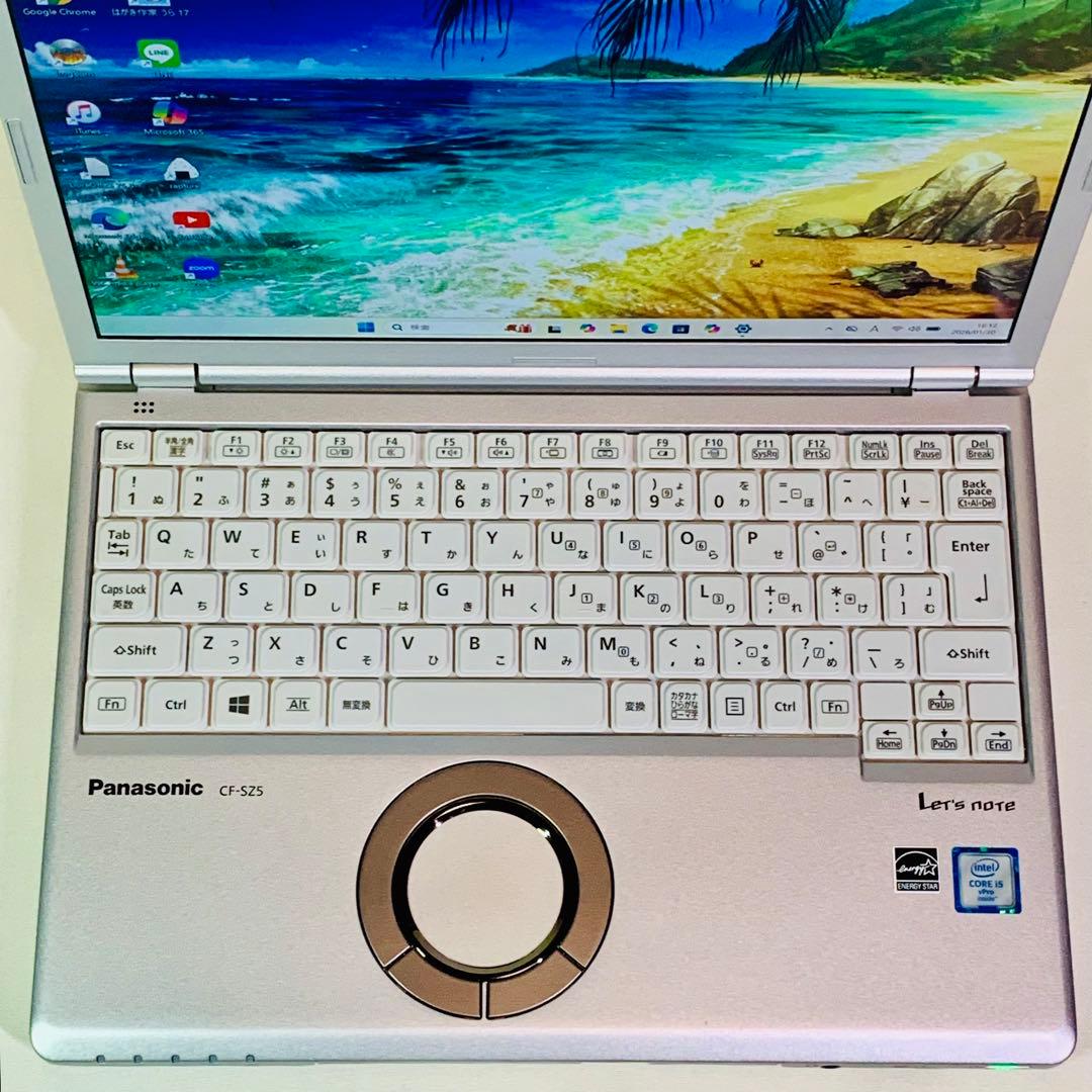 軽量✨Core i5✨6世代✨レッツノート✨Panasonic✨ノートパソコン