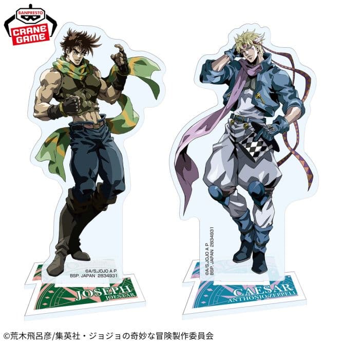 ジョジョの奇妙な冒険　アクリルスタンド　6種コンプセット