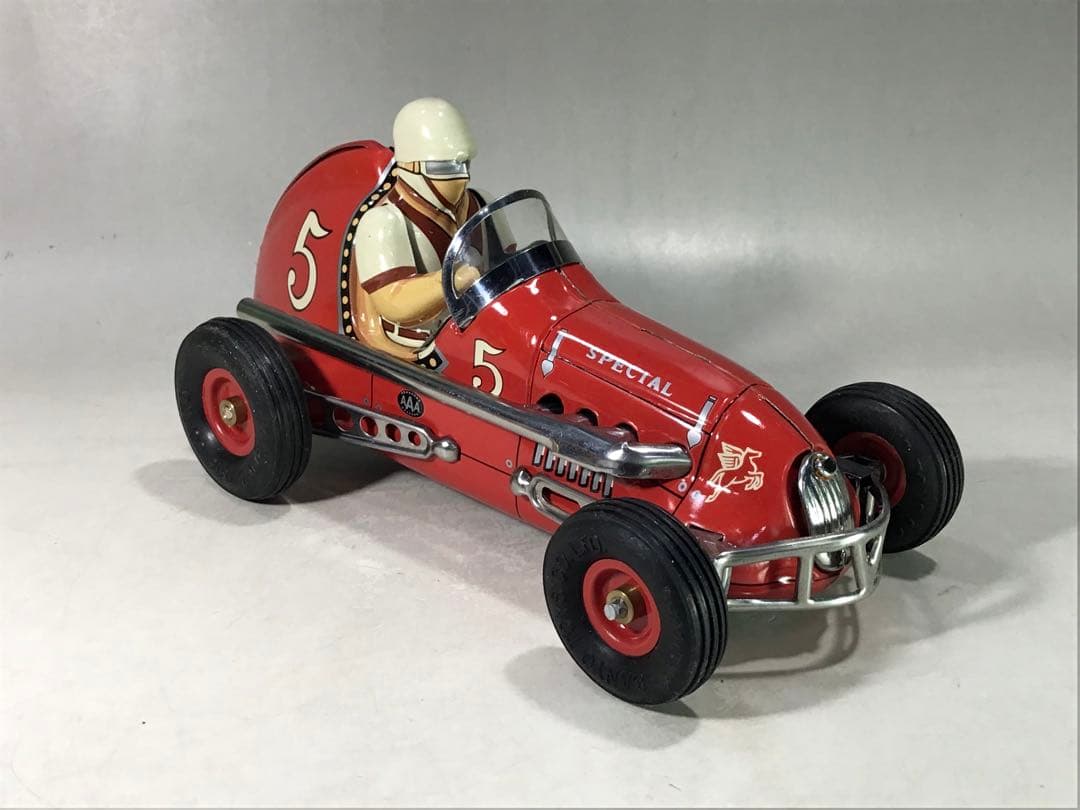 トミー 復刻版 1999年 チャンピオンミゼットレーサー5 ブリキ 自動車 玩具