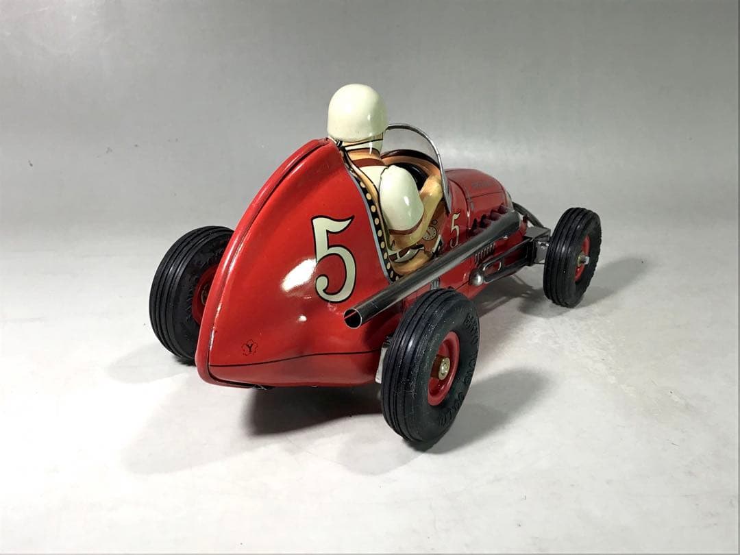 トミー 復刻版 1999年 チャンピオンミゼットレーサー5 ブリキ 自動車 玩具