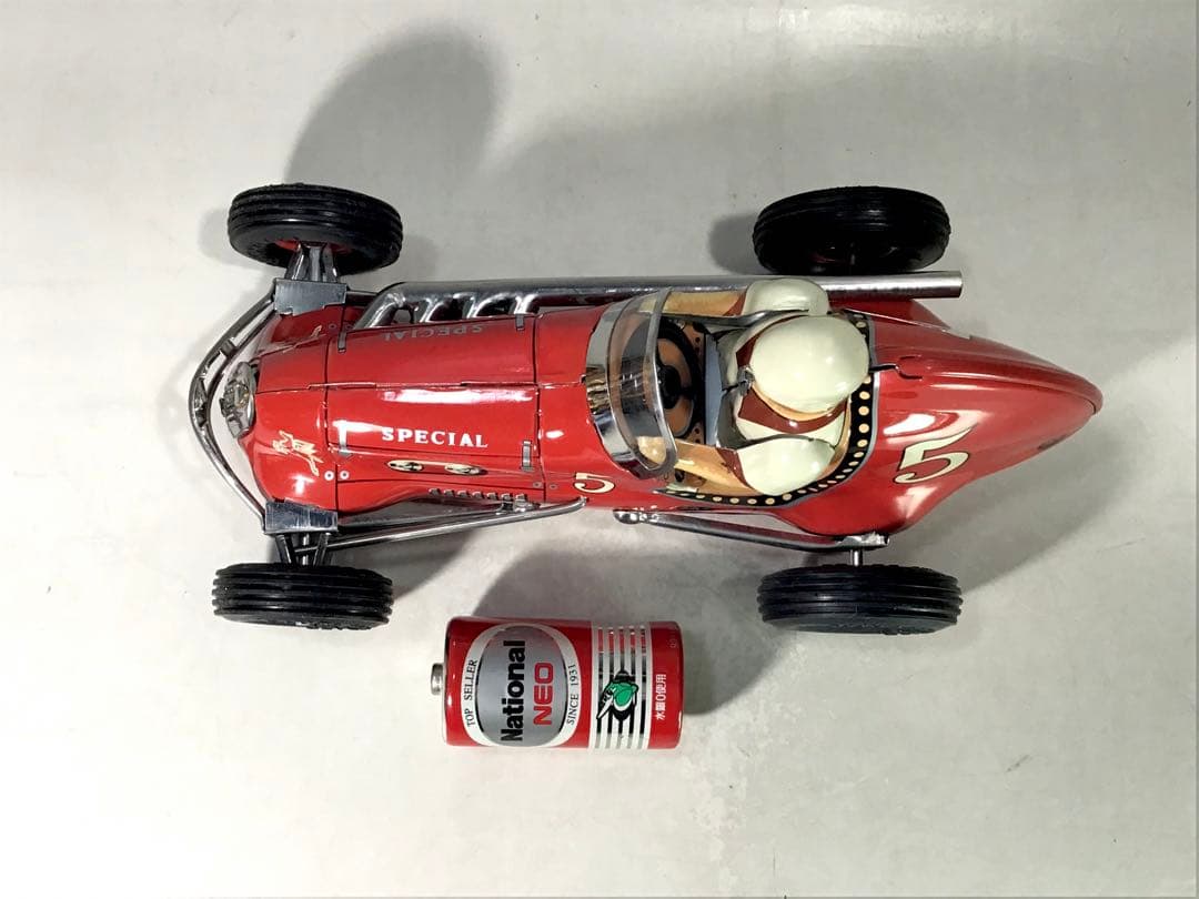 トミー 復刻版 1999年 チャンピオンミゼットレーサー5 ブリキ 自動車 玩具