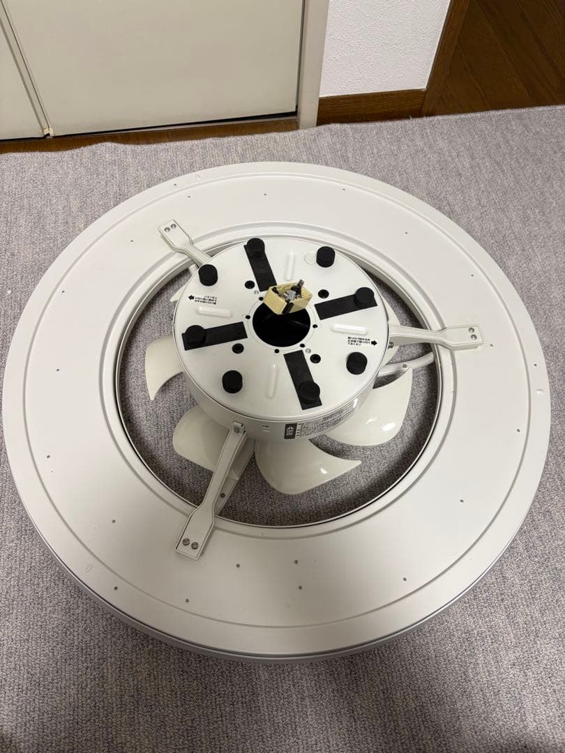 シーリング　ファン付き照明　8畳までサイズ　ドウシシャ