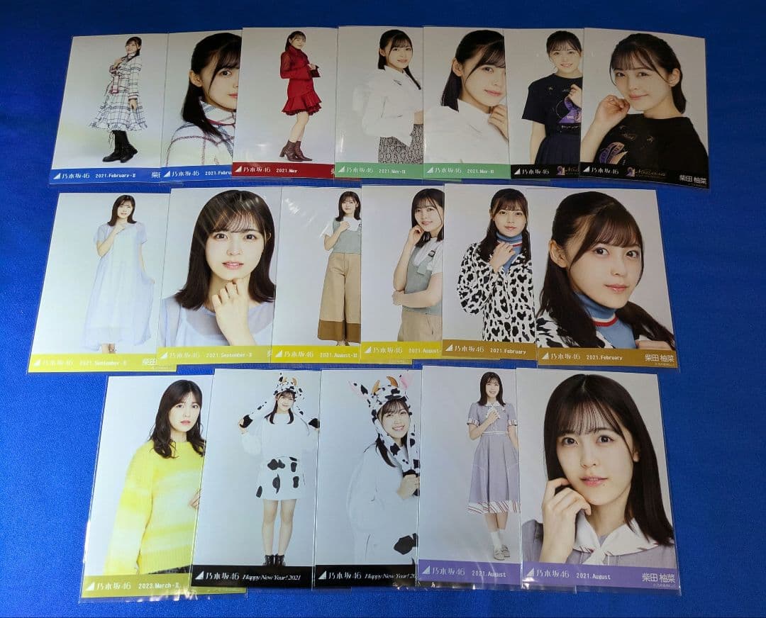 乃木坂46 柴田柚菜　生写真　７４枚