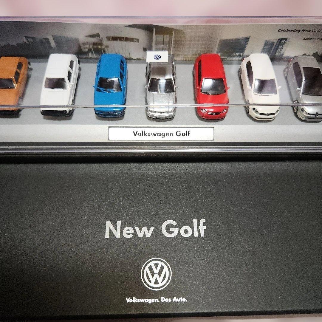 Volkswagen Golf ミニカーセット 限定版 7台