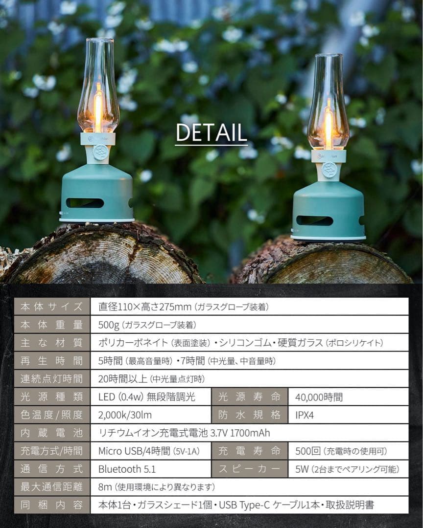 MoriMori LEDランタン