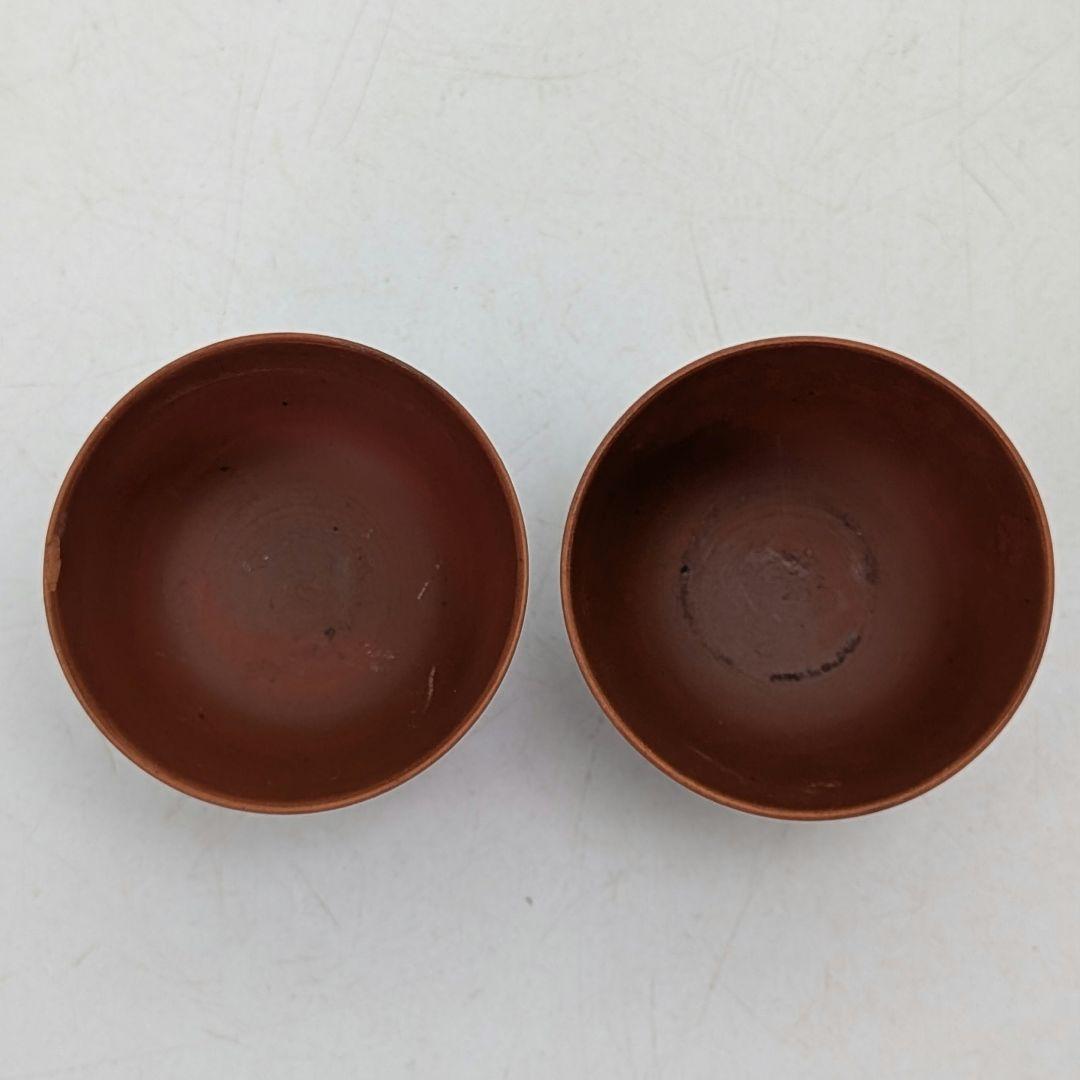 明治大正期 備前森製 備前焼 酒壷（徳利&ぐい呑二対） 共箱 森合名会社 酒器