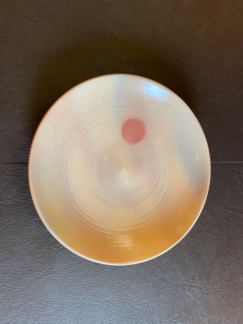 十二世坂高麗左衛門　萩陶彩景　日月図皿　五枚