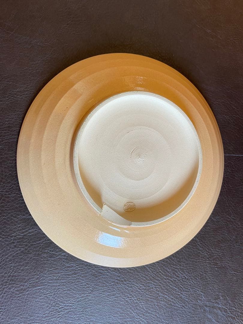 十二世坂高麗左衛門　萩陶彩景　日月図皿　五枚