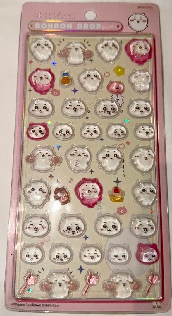 【正規品】ちいかわ ボンボンドロップ シール　8枚セット