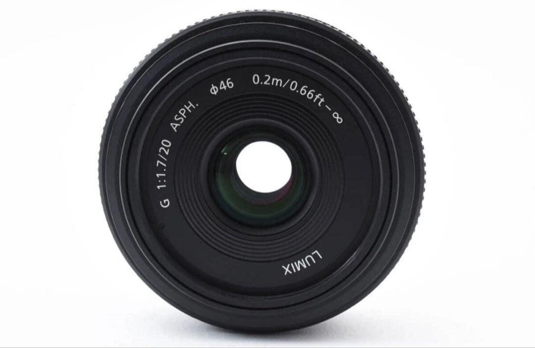 LUMIX G 20mm/F1.7 ASPH. H-H020 パンケーキレンズ