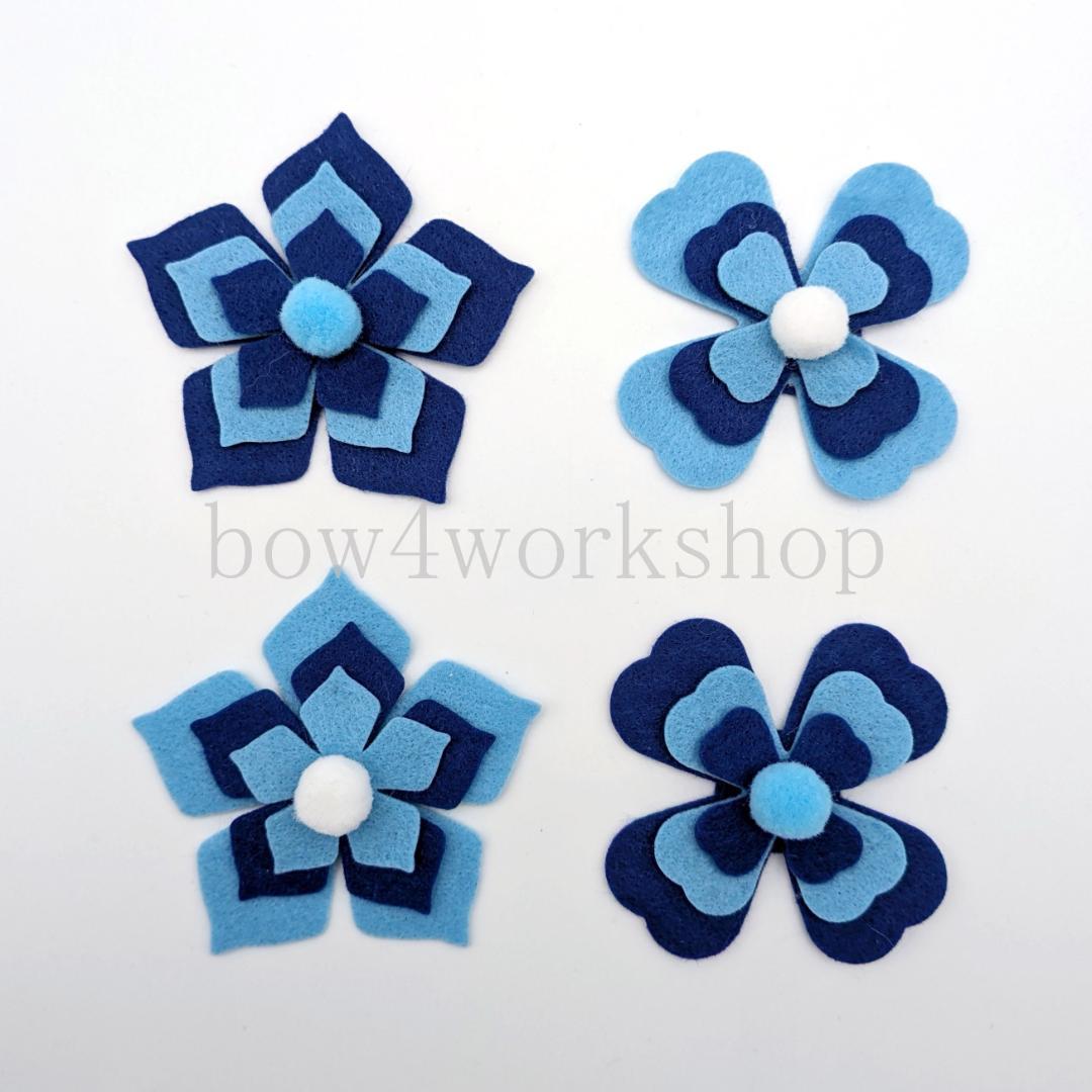 ラボット LOVOT ラボットの服ハンドメイド　マリン柄浴衣セット