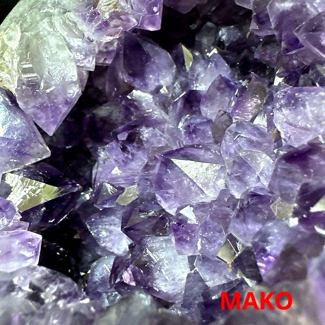 M1845☆ペア・アメジストトレジャー瑪瑙2.8Kg☆天然石☆N50507-A